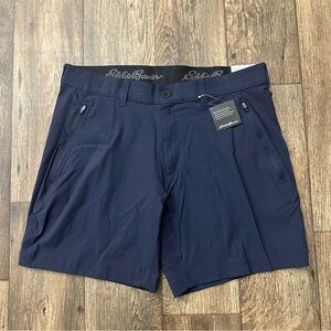 Eddie Bauer Horizon Guide Wander Shorts Mens Size 36 Blue Navy